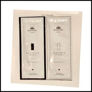 2 x Raincry Shine Polishing Wash Shampoo + Radiance Rinse Conditioner Set Sample